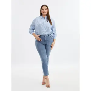 Women's jeans Mat Fashion Basic Slim image-1