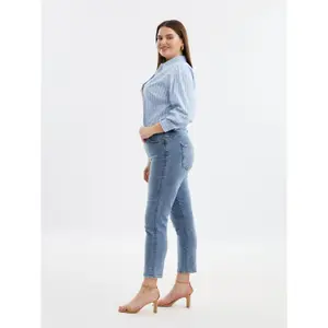 Women's jeans Mat Fashion Basic Slim image-3