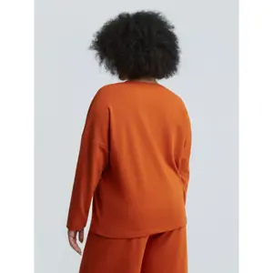 Women's V-neck sweatshirt Mat Fashion image-3