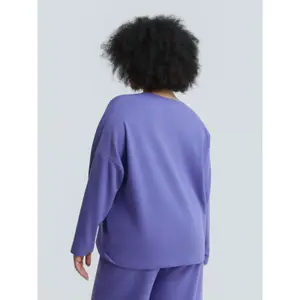 Women's V-neck sweatshirt Mat Fashion image-3