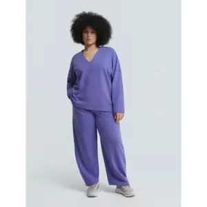 Women's V-neck sweatshirt Mat Fashion image-2