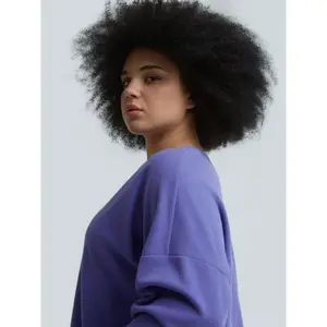 Women's V-neck sweatshirt Mat Fashion image-4