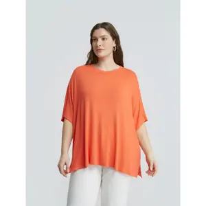 Women's viscose T-shirt Mat Fashion image-1