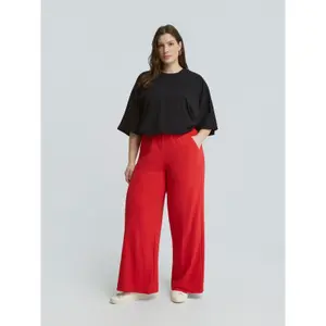 Women's joggers Mat Fashion Wide Leg image-1