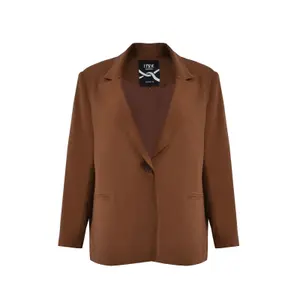 Women's blazer Mat Fashion Basic image-0