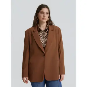 Women's blazer Mat Fashion Basic image-1