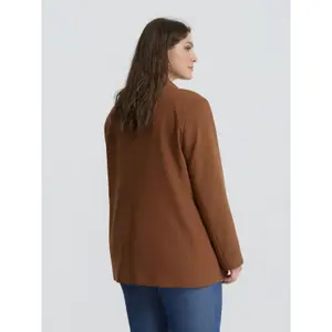 Women's blazer Mat Fashion Basic image-3