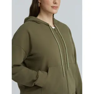 Women's zip-up hoodie Mat Fashion image-4