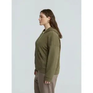 Women's zip-up hoodie Mat Fashion image-3
