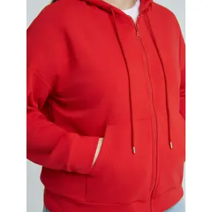 Women's zip-up hoodie Mat Fashion image-4