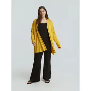 Women's Viscose Cardigan Mat Fashion image-2