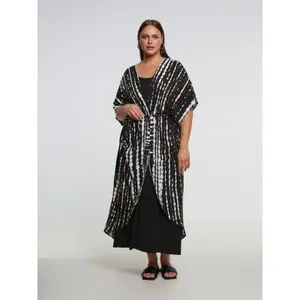 Printed women's kimono Mat Fashion image-1