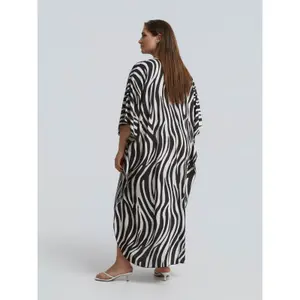 Women's dress Mat Fashion Zebra Print image-2