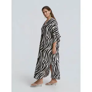 Women's dress Mat Fashion Zebra Print image-3