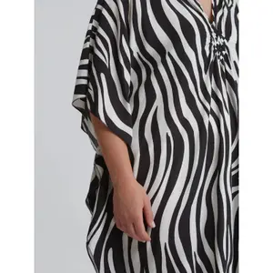 Women's dress Mat Fashion Zebra Print image-4