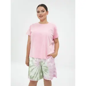 Washed T-shirt for women Mat Fashion image-1