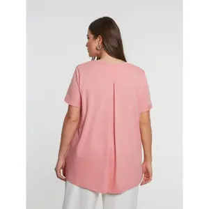 Women's V-neck T-shirt Mat Fashion image-2