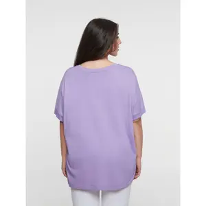 Women's T-shirt Mat Fashion Relaxed image-2