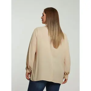 Women's long sleeve chiffon blouse Mat Fashion image-3