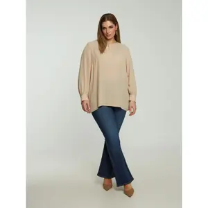 Women's long sleeve chiffon blouse Mat Fashion image-2