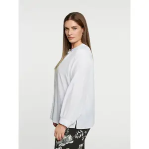 Light Viscose Blouse Women's Mat Fashion image-3