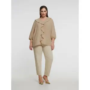 Women’s Puff Sleeve Blouse Mat Fashion image-2