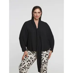 Women’s V-neck blouse Mat Fashion Flowing image-2