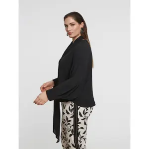 Women’s V-neck blouse Mat Fashion Flowing image-4