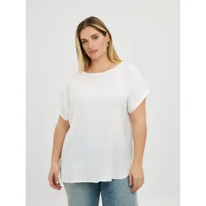 Women's Round Neck Top Mat Fashion image-1