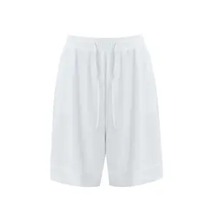 Women's Crepe Bermuda Shorts Mat Fashion image-0