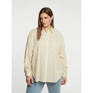 Oversized Floral Print Back Shirt Women Mat Fashion image-1