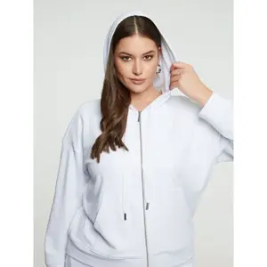 Women's zip-up hoodie Mat Fashion image-1