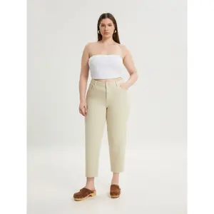 7/8 Cotton Jeans for Women Mat Fashion image-1