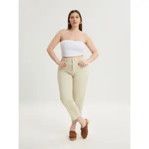 7/8 Cotton Jeans for Women Mat Fashion image-2