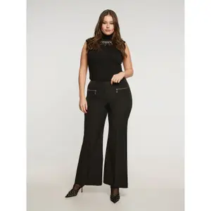 Women's Trousers Mat Fashion Bootcut image-1