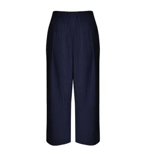 Striped Trousers for women Mat Fashion Wide Leg image-0