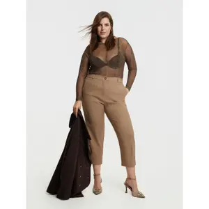 Women's Carrot Trousers Mat Fashion image-1