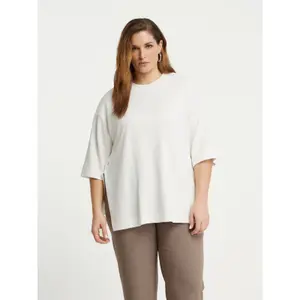 Sweatshirt woman Mat Fashion Relaxed image-1