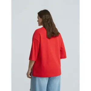 Sweatshirt woman Mat Fashion Relaxed image-3