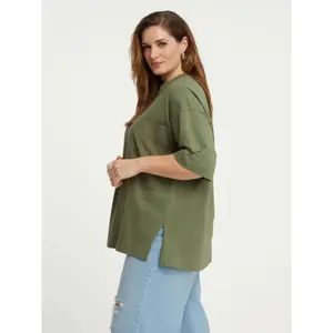 Women's Pocket T-shirt Mat Fashion image-4