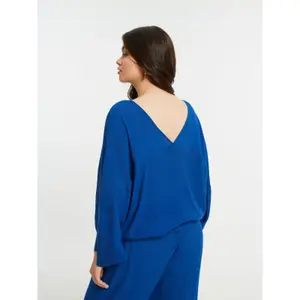 Batwing Sleeve Blouse for Women Mat Fashion image-3