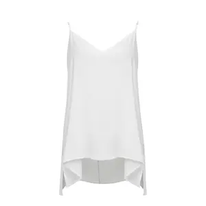 Women's Crepe Vest Mat Fashion Essential image-0