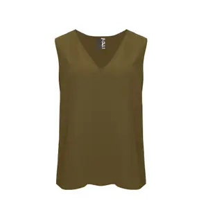 Women's Air-Washed Tank Top Mat Fashion image-0