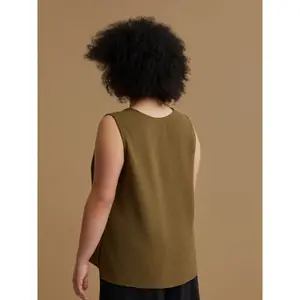 Women's Air-Washed Tank Top Mat Fashion image-3
