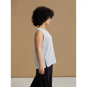 Women's Air-Washed Tank Top Mat Fashion image-4