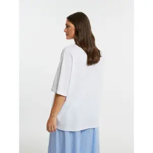 Women's Espresso Print T-shirt Mat Fashion image-2
