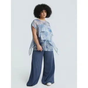 Women's blouse Mat Fashion Layered Tie-Dye image-4