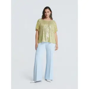 Sequin blouse for women Mat Fashion image-2