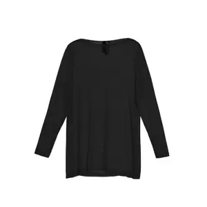 Women's Long Sleeve Knit Blouse Mat Fashion image-0