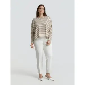 Women's Long Sleeve Viscose T-Shirt Mat Fashion image-2